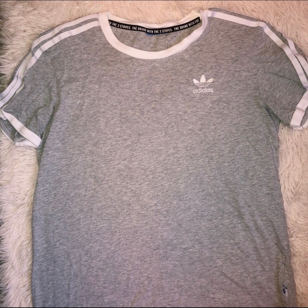 Adidas grey t-shirt